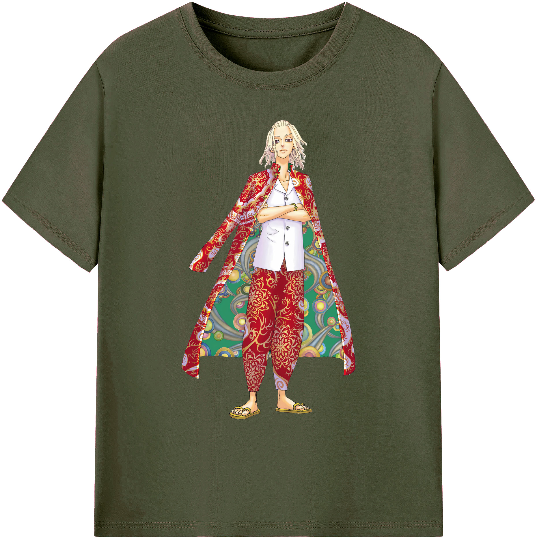（画像用） 東京リベンジャーズ Tokyo Revengers 綿100％ メンズ半袖Tシャツ｜肌触りやわらか＆通気性